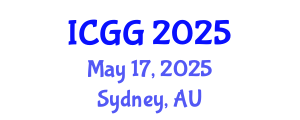 International Conference on Geology and Geophysics (ICGG) May 17, 2025 - Sydney, Australia