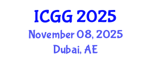 International Conference on Geology and Geophysics (ICGG) November 08, 2025 - Dubai, United Arab Emirates