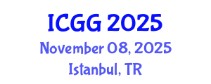 International Conference on Geology and Geophysics (ICGG) November 08, 2025 - Istanbul, Turkey