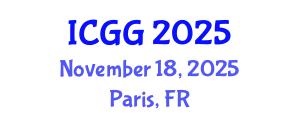 International Conference on Geology and Geophysics (ICGG) November 18, 2025 - Paris, France