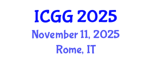 International Conference on Geology and Geophysics (ICGG) November 11, 2025 - Rome, Italy