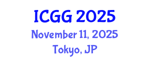 International Conference on Geology and Geophysics (ICGG) November 11, 2025 - Tokyo, Japan