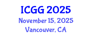 International Conference on Geology and Geophysics (ICGG) November 15, 2025 - Vancouver, Canada
