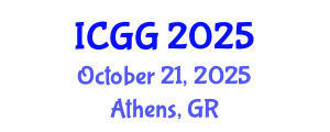 International Conference on Geology and Geophysics (ICGG) October 21, 2025 - Athens, Greece