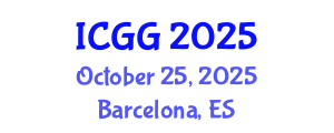International Conference on Geology and Geophysics (ICGG) October 25, 2025 - Barcelona, Spain