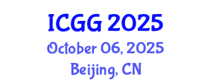 International Conference on Geology and Geophysics (ICGG) October 06, 2025 - Beijing, China