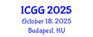International Conference on Geology and Geophysics (ICGG) October 18, 2025 - Budapest, Hungary