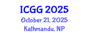 International Conference on Geology and Geophysics (ICGG) October 21, 2025 - Kathmandu, Nepal