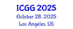 International Conference on Geology and Geophysics (ICGG) October 28, 2025 - Los Angeles, United States