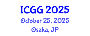 International Conference on Geology and Geophysics (ICGG) October 25, 2025 - Osaka, Japan