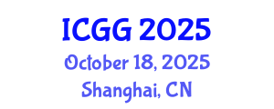 International Conference on Geology and Geophysics (ICGG) October 18, 2025 - Shanghai, China