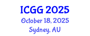 International Conference on Geology and Geophysics (ICGG) October 18, 2025 - Sydney, Australia