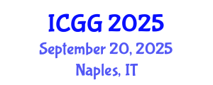 International Conference on Geology and Geophysics (ICGG) September 20, 2025 - Naples, Italy
