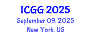 International Conference on Geology and Geophysics (ICGG) September 09, 2025 - New York, United States
