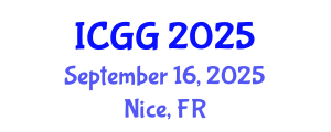 International Conference on Geology and Geophysics (ICGG) September 16, 2025 - Nice, France