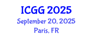 International Conference on Geology and Geophysics (ICGG) September 20, 2025 - Paris, France