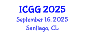 International Conference on Geology and Geophysics (ICGG) September 16, 2025 - Santiago, Chile