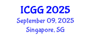 International Conference on Geology and Geophysics (ICGG) September 09, 2025 - Singapore, Singapore