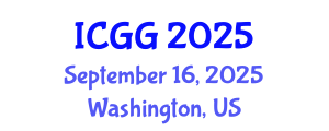 International Conference on Geology and Geophysics (ICGG) September 16, 2025 - Washington, United States