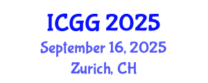 International Conference on Geology and Geophysics (ICGG) September 16, 2025 - Zurich, Switzerland