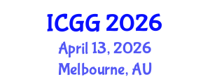 International Conference on Geology and Geophysics (ICGG) April 13, 2026 - Melbourne, Australia International Conference on Geology and Geophysics (ICGG) April 13, 2026 - Melbourne, Australia