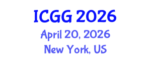International Conference on Geology and Geophysics (ICGG) April 20, 2026 - New York, United States International Conference on Geology and Geophysics (ICGG) April 20, 2026 - New York, United States