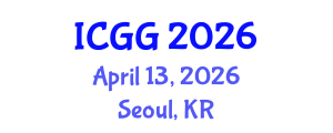 International Conference on Geology and Geophysics (ICGG) April 13, 2026 - Seoul, Republic of Korea International Conference on Geology and Geophysics (ICGG) April 13, 2026 - Seoul, Republic of Korea