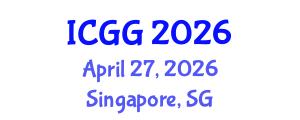 International Conference on Geology and Geophysics (ICGG) April 27, 2026 - Singapore, Singapore International Conference on Geology and Geophysics (ICGG) April 27, 2026 - Singapore, Singapore