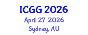 International Conference on Geology and Geophysics (ICGG) April 27, 2026 - Sydney, Australia International Conference on Geology and Geophysics (ICGG) April 27, 2026 - Sydney, Australia