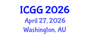 International Conference on Geology and Geophysics (ICGG) April 27, 2026 - Washington, Australia International Conference on Geology and Geophysics (ICGG) April 27, 2026 - Washington, Australia