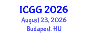 International Conference on Geology and Geophysics (ICGG) August 23, 2026 - Budapest, Hungary International Conference on Geology and Geophysics (ICGG) August 23, 2026 - Budapest, Hungary
