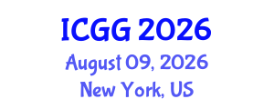 International Conference on Geology and Geophysics (ICGG) August 09, 2026 - New York, United States International Conference on Geology and Geophysics (ICGG) August 09, 2026 - New York, United States