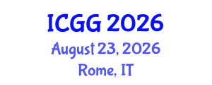 International Conference on Geology and Geophysics (ICGG) August 23, 2026 - Rome, Italy International Conference on Geology and Geophysics (ICGG) August 23, 2026 - Rome, Italy