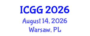 International Conference on Geology and Geophysics (ICGG) August 14, 2026 - Warsaw, Poland International Conference on Geology and Geophysics (ICGG) August 14, 2026 - Warsaw, Poland