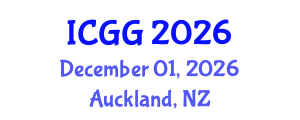 International Conference on Geology and Geophysics (ICGG) December 01, 2026 - Auckland, New Zealand