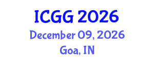 International Conference on Geology and Geophysics (ICGG) December 09, 2026 - Goa, India International Conference on Geology and Geophysics (ICGG) December 09, 2026 - Goa, India