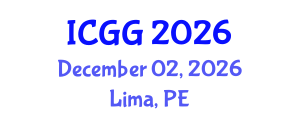 International Conference on Geology and Geophysics (ICGG) December 02, 2026 - Lima, Peru International Conference on Geology and Geophysics (ICGG) December 02, 2026 - Lima, Peru