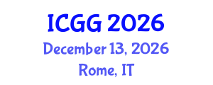 International Conference on Geology and Geophysics (ICGG) December 13, 2026 - Rome, Italy