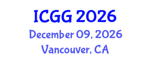 International Conference on Geology and Geophysics (ICGG) December 09, 2026 - Vancouver, Canada International Conference on Geology and Geophysics (ICGG) December 09, 2026 - Vancouver, Canada