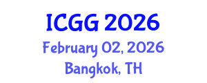 International Conference on Geology and Geophysics (ICGG) February 02, 2026 - Bangkok, Thailand International Conference on Geology and Geophysics (ICGG) February 02, 2026 - Bangkok, Thailand