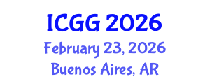 International Conference on Geology and Geophysics (ICGG) February 23, 2026 - Buenos Aires, Argentina International Conference on Geology and Geophysics (ICGG) February 23, 2026 - Buenos Aires, Argentina