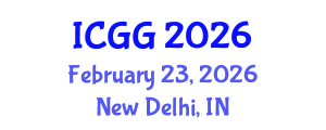 International Conference on Geology and Geophysics (ICGG) February 23, 2026 - New Delhi, India International Conference on Geology and Geophysics (ICGG) February 23, 2026 - New Delhi, India