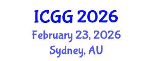 International Conference on Geology and Geophysics (ICGG) February 23, 2026 - Sydney, Australia International Conference on Geology and Geophysics (ICGG) February 23, 2026 - Sydney, Australia
