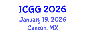 International Conference on Geology and Geophysics (ICGG) January 19, 2026 - Cancún, Mexico International Conference on Geology and Geophysics (ICGG) January 19, 2026 - Cancún, Mexico