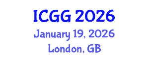 International Conference on Geology and Geophysics (ICGG) January 19, 2026 - London, United Kingdom International Conference on Geology and Geophysics (ICGG) January 19, 2026 - London, United Kingdom