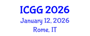 International Conference on Geology and Geophysics (ICGG) January 12, 2026 - Rome, Italy International Conference on Geology and Geophysics (ICGG) January 12, 2026 - Rome, Italy