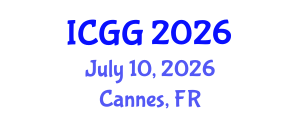International Conference on Geology and Geophysics (ICGG) July 10, 2026 - Cannes, France International Conference on Geology and Geophysics (ICGG) July 10, 2026 - Cannes, France