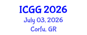 International Conference on Geology and Geophysics (ICGG) July 03, 2026 - Corfu, Greece International Conference on Geology and Geophysics (ICGG) July 03, 2026 - Corfu, Greece