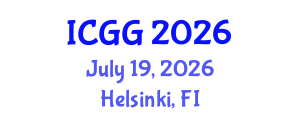 International Conference on Geology and Geophysics (ICGG) July 19, 2026 - Helsinki, Finland International Conference on Geology and Geophysics (ICGG) July 19, 2026 - Helsinki, Finland