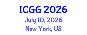International Conference on Geology and Geophysics (ICGG) July 10, 2026 - New York, United States International Conference on Geology and Geophysics (ICGG) July 10, 2026 - New York, United States